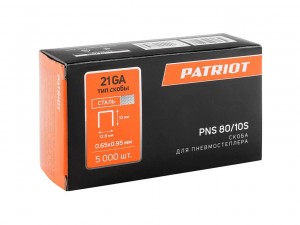 Скобы Patriot PNS 80/10S   арт.830902156 - фото 1